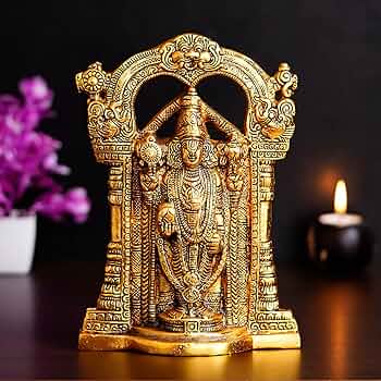 God Tirupati Balaji,Sri Venkateswara Idol,Spiritual Home Decor